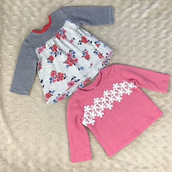 Little Me Floral Stripe Top Koala Kids Sweatshirt - Picture 2 of 4